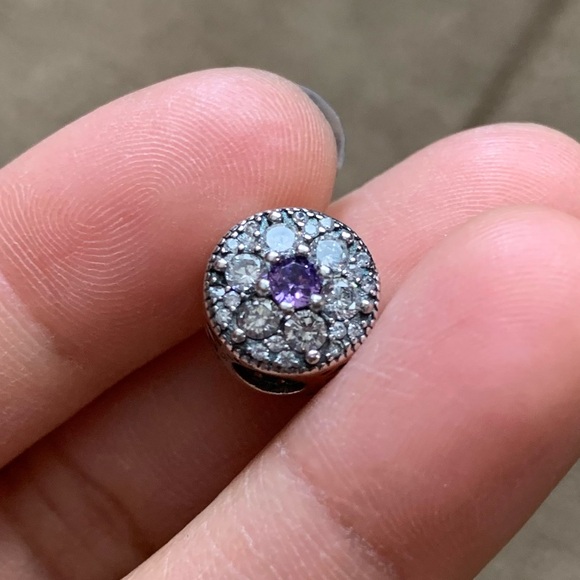 NWOT Forget Me Not Charm Sterling Silver 925 - Picture 4 of 13